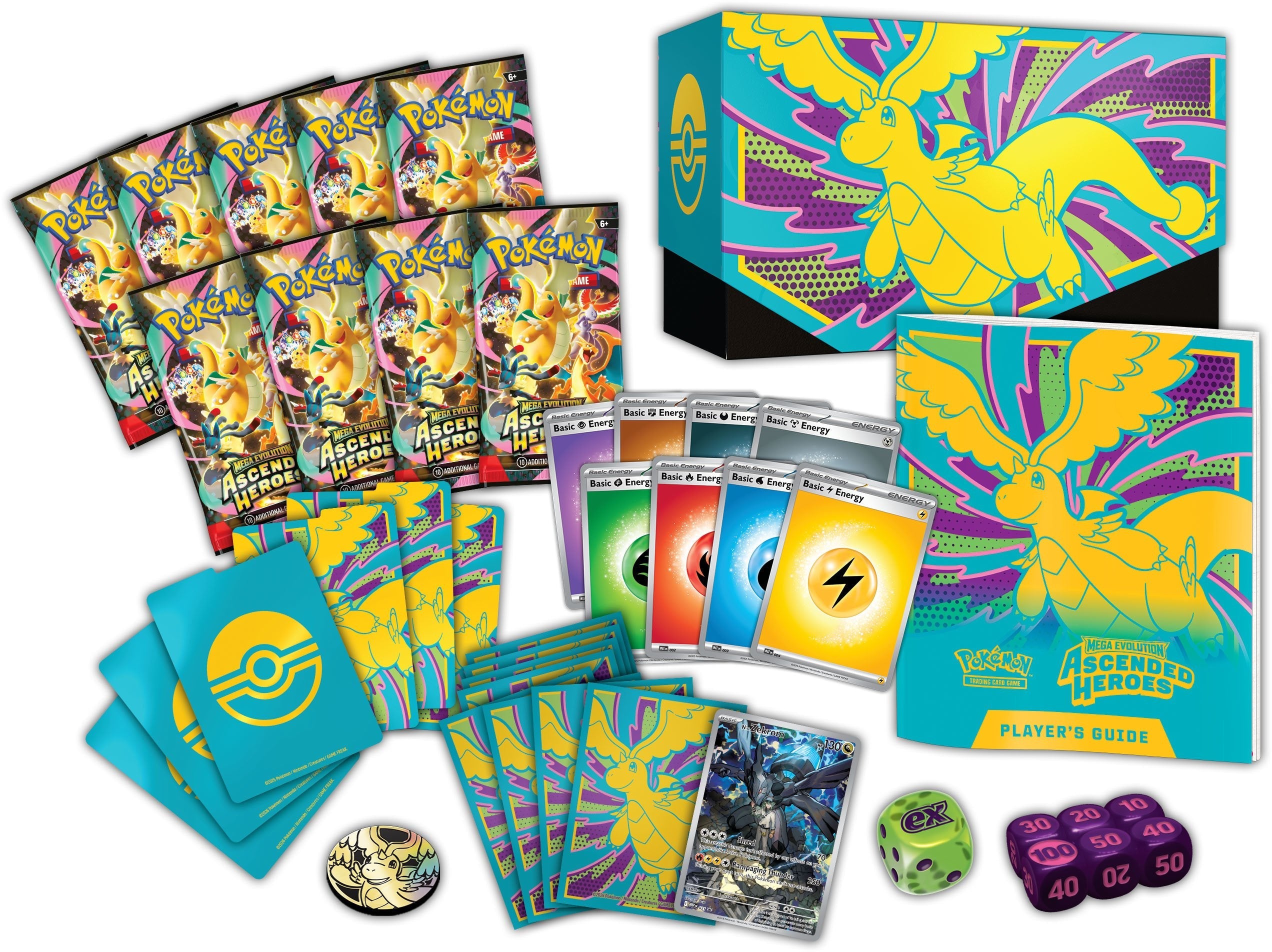POK - TCG Mega Evolution: Ascended Heroes - Elite Trainer Box (ETB) Inglés