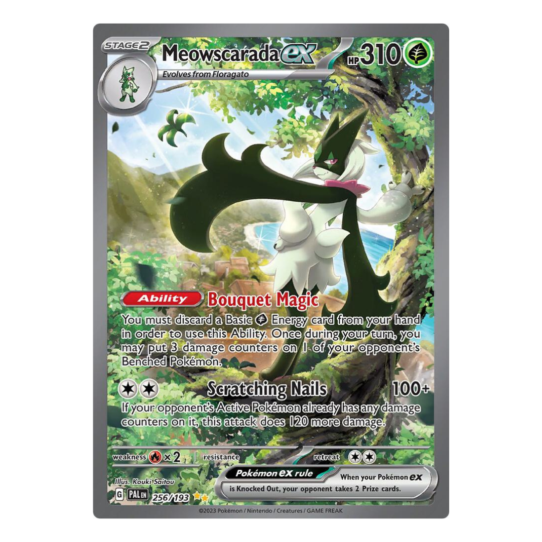 Meowscarada ex – 256/193 – Español – Paldea Evolved – NM