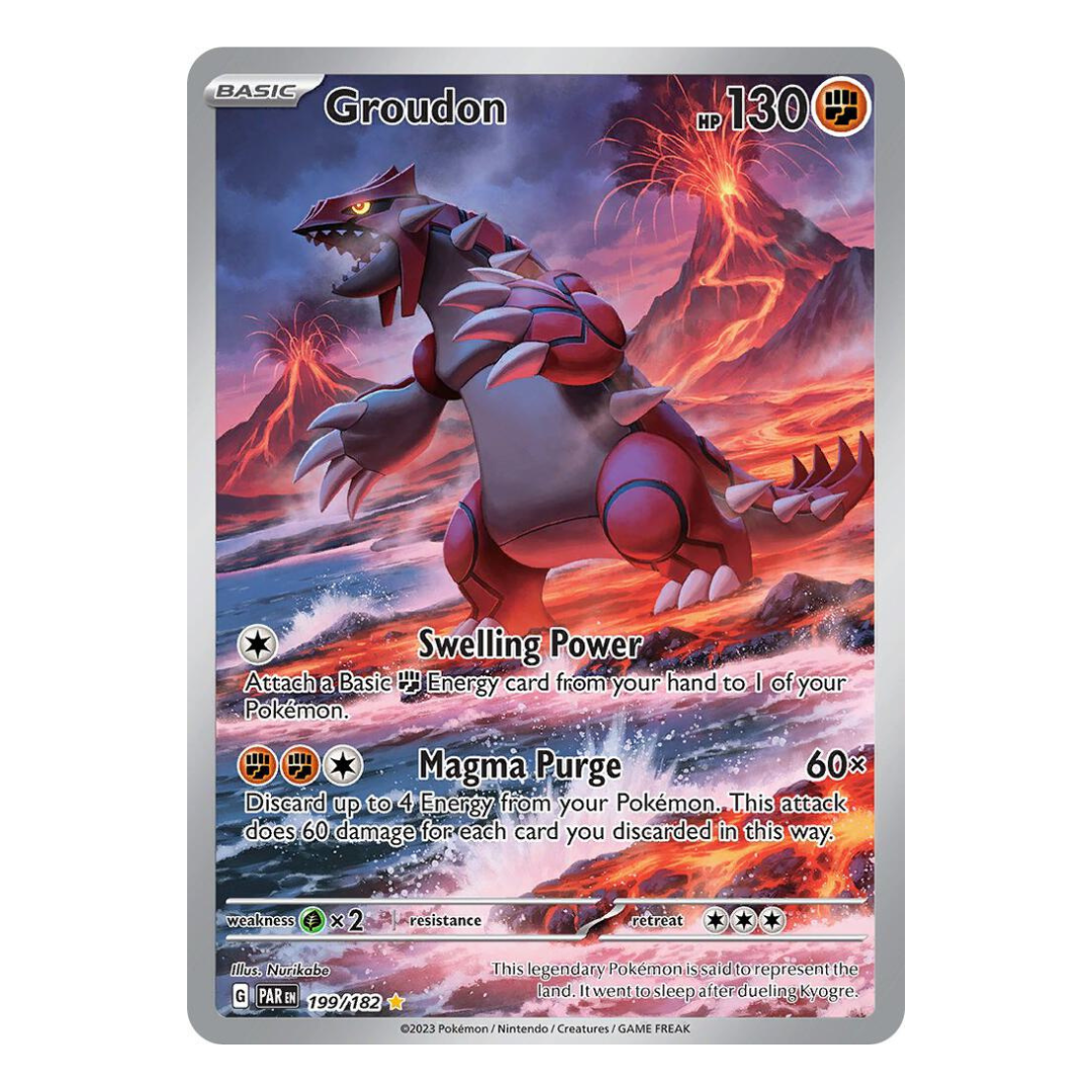 Groudon – 199/182 – Español – Paradox Rift – NM