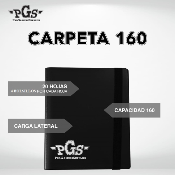 Carpeta Standard: PGS | 4 Bolsillos | 160 cartas