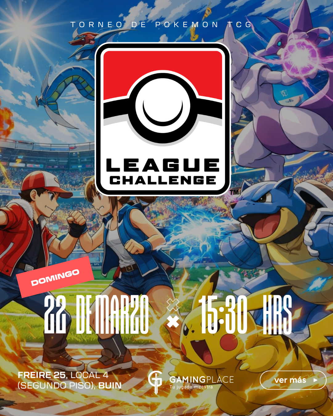 POK: League Challenge - 22 de Marzo de 2026