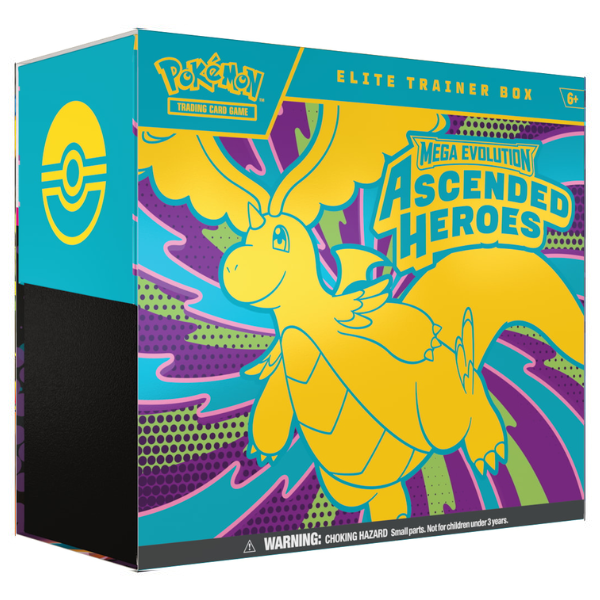 POK - TCG Mega Evolution: Ascended Heroes - Elite Trainer Box (ETB) Inglés