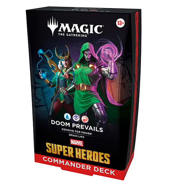 MTG Marvel Super Heroes – Commander Deck (ESP): Doom Prevails | Magic: The Gathering | Preventa