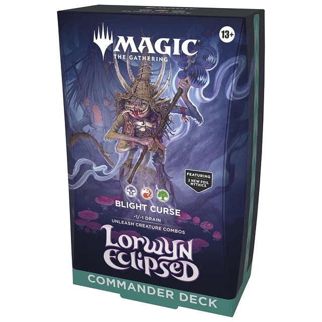 MTG: Lorwyn Eclipsed - Commander Deck Blight Curse (Inglés)